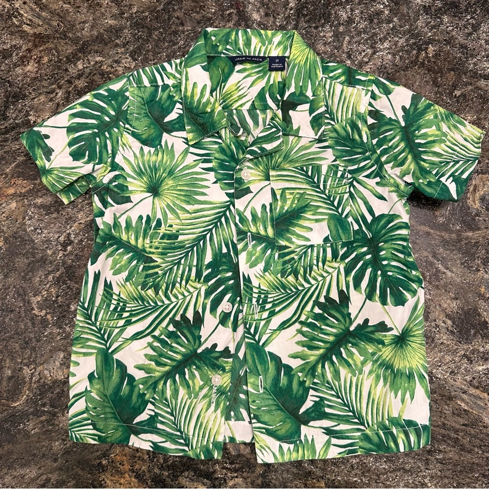 Janie and Jack button down
